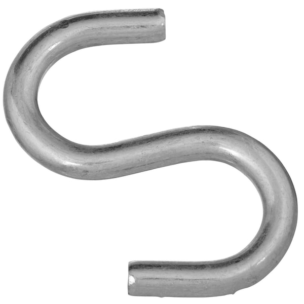 National Hardware National Hardware Zinc-Plated Steel 3 in. L S-Hook 120 lb 1 pk N273-441 - main